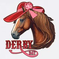 Horse Racing Derby Day Hat Horse T-Shirt