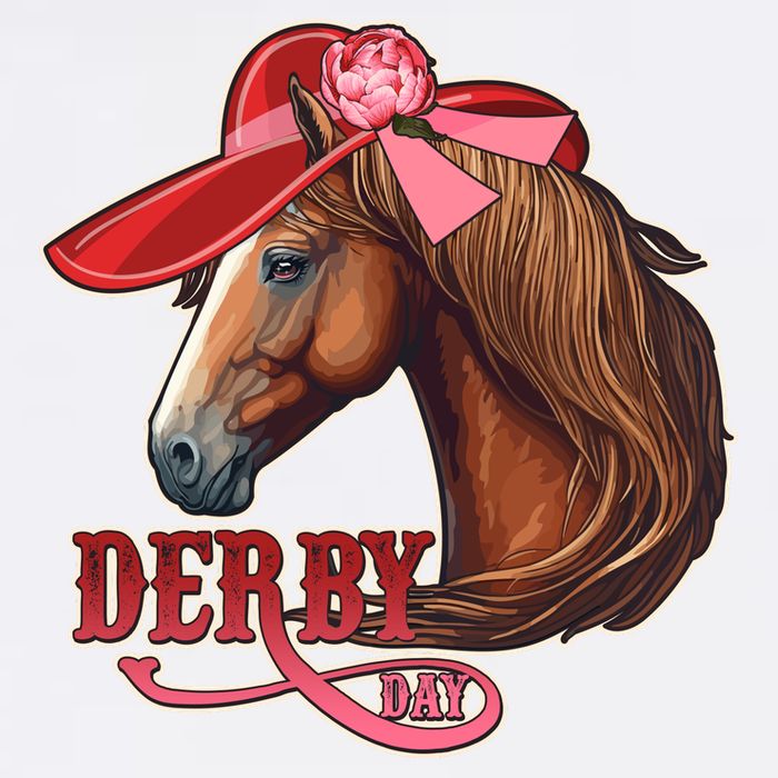 Horse Racing Derby Day Hat Horse T-Shirt