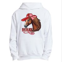 Horse Racing Derby Day Hat Horse Urban Pullover Hoodie