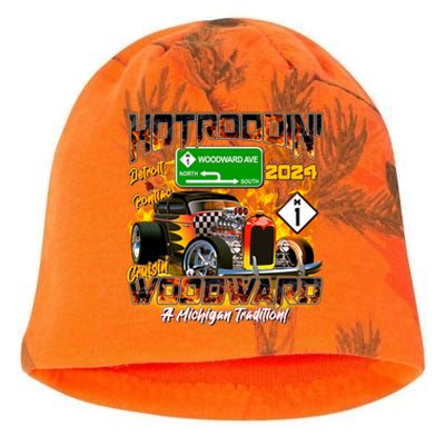 Hot Rodding Detroit To Pontiac Cruisin Woodward A Michigan Tradition Kati - Camo Knit Beanie