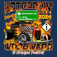 Hot Rodding Detroit To Pontiac Cruisin Woodward A Michigan Tradition Toddler T-Shirt