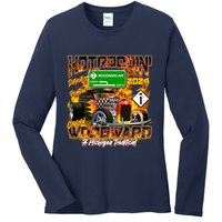 Hot Rodding Detroit To Pontiac Cruisin Woodward A Michigan Tradition Ladies Long Sleeve Shirt