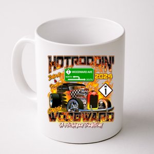 Hot Rodding Detroit To Pontiac Cruisin Woodward A Michigan Tradition Coffee Mug