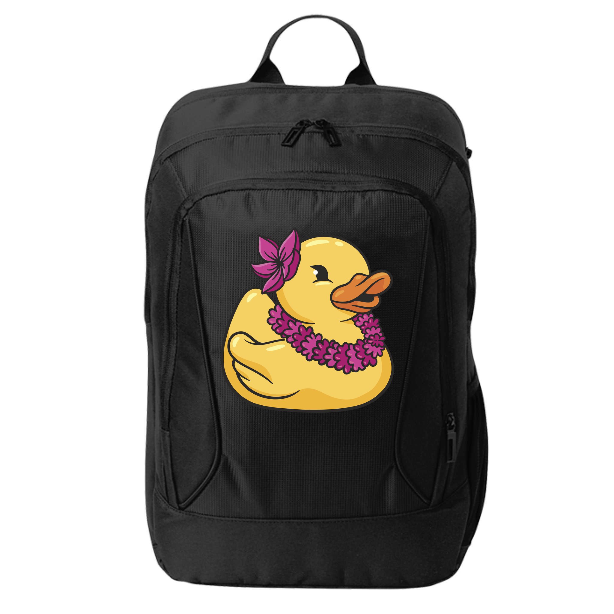 Hawaiian Rubber Ducky City Backpack