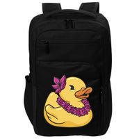 Hawaiian Rubber Ducky Impact Tech Backpack