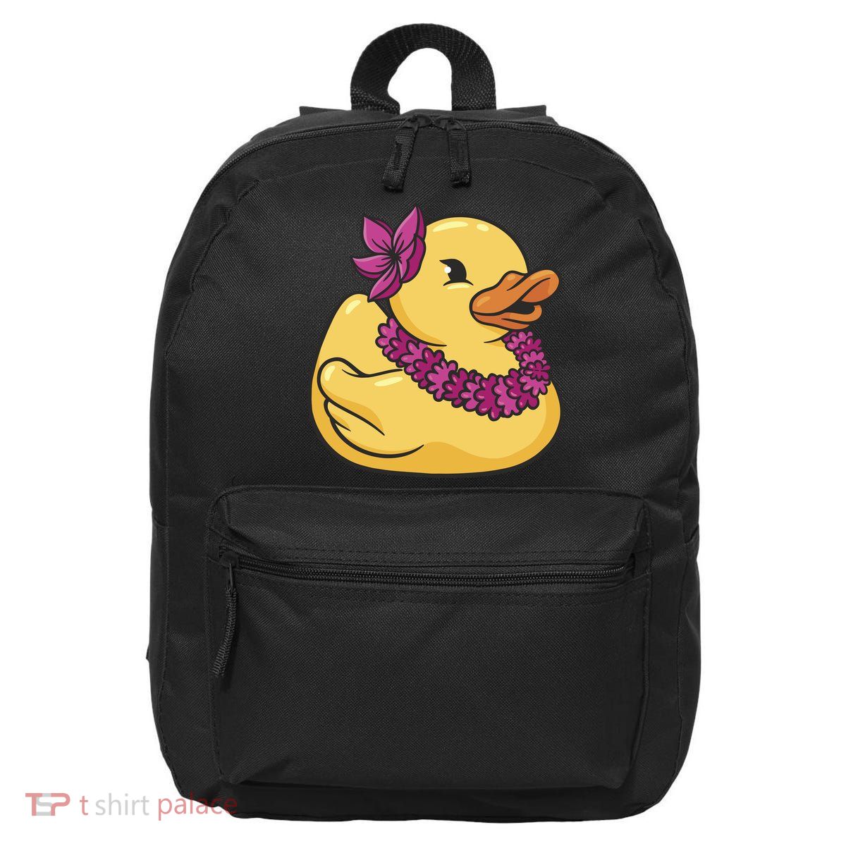Hawaiian Rubber Ducky 16 in Basic Backpack