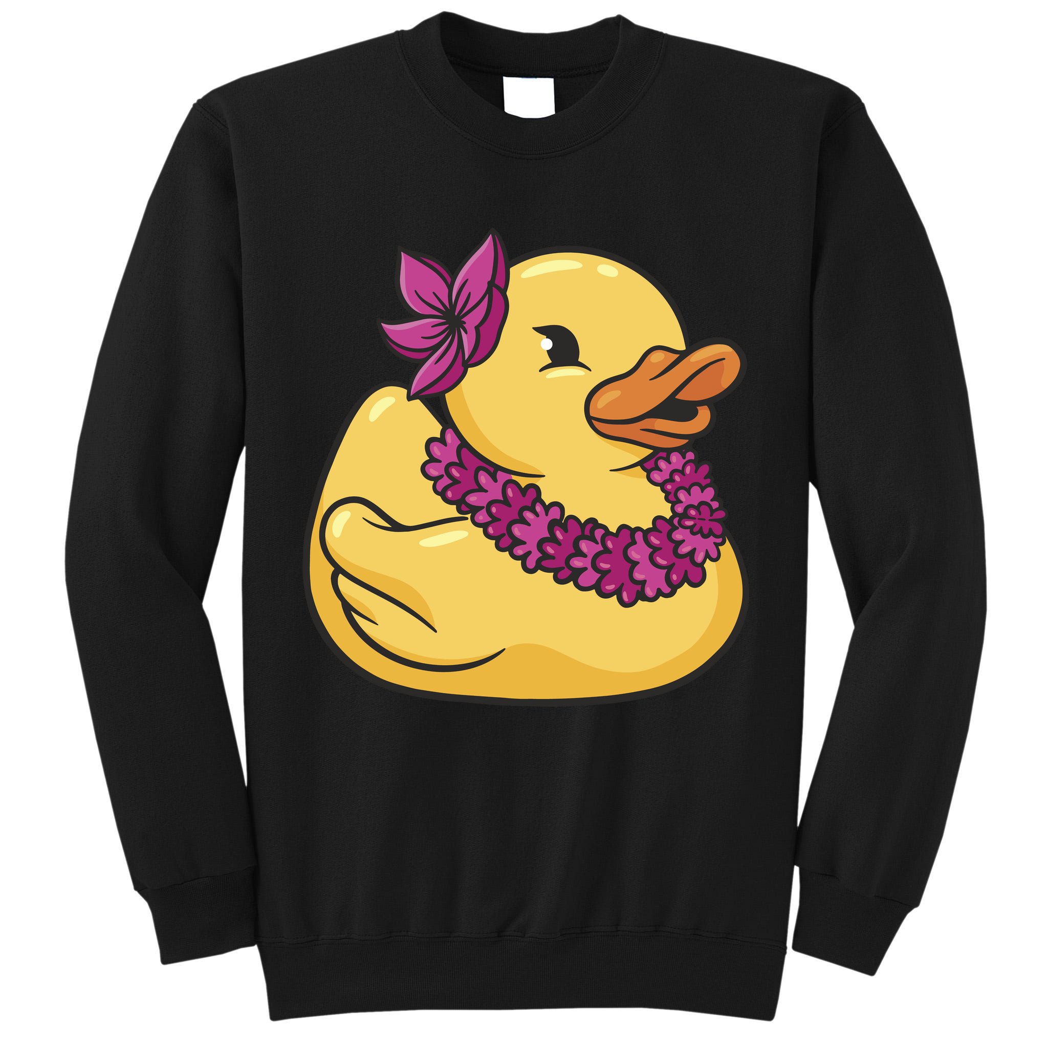 Hawaiian Rubber Ducky Tall Sweatshirt