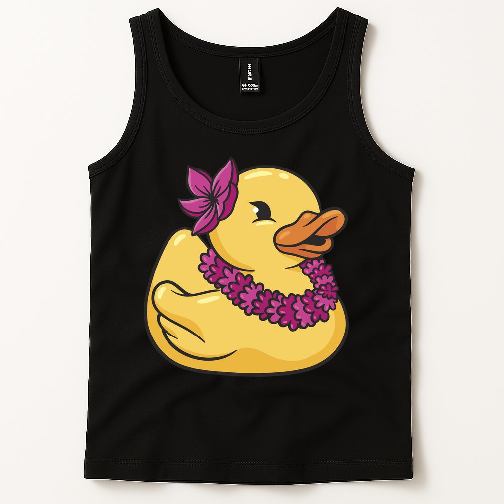 Hawaiian Rubber Ducky Tank Top