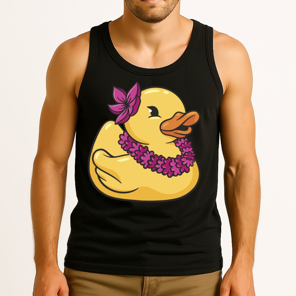 Hawaiian Rubber Ducky Tank Top