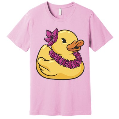 Hawaiian Rubber Ducky Premium T-Shirt