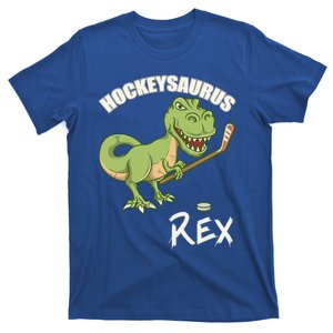 Hockeysaurus Rex Dinosaur Hockey Game Day Travel Gift T-Shirt