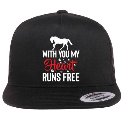 Horse Riding Dressage English Riding Horseback Archery Cool Gift Flatbill Hat