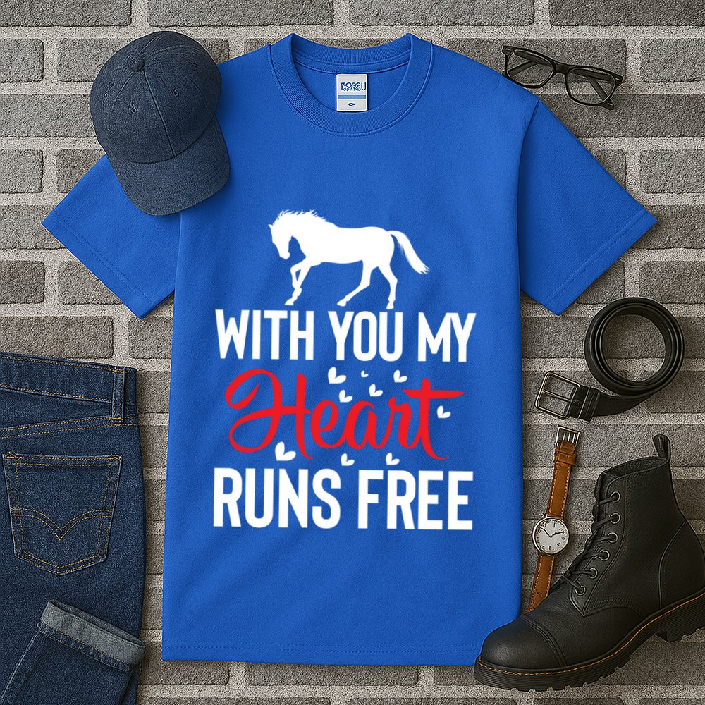 Horse Riding Dressage English Riding Horseback Archery Cool Gift Tall T-Shirt