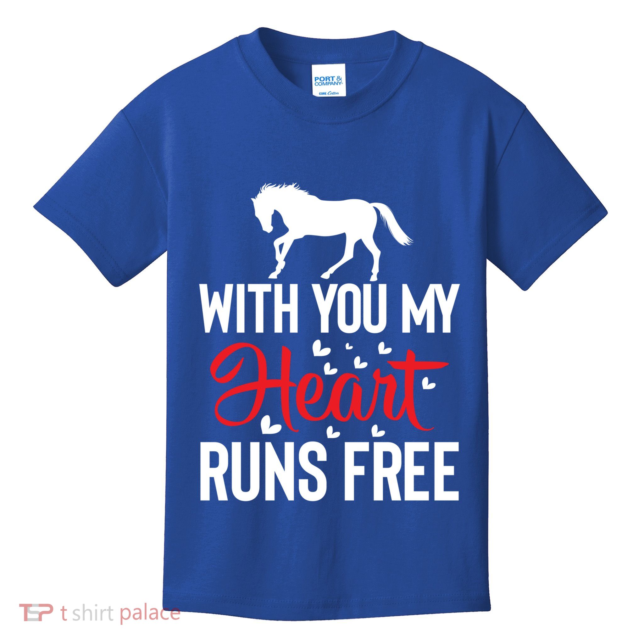 Horse Riding Dressage English Riding Horseback Archery Cool Gift Kids T-Shirt