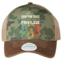 Human Rights Equality Fight For Those Without Your Privilege Legacy Tie Dye Trucker Hat