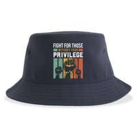 Human Rights Equality Fight For Those Without Your Privilege Sustainable Bucket Hat