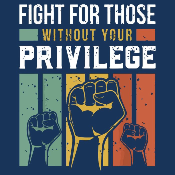Human Rights Equality Fight For Those Without Your Privilege Button