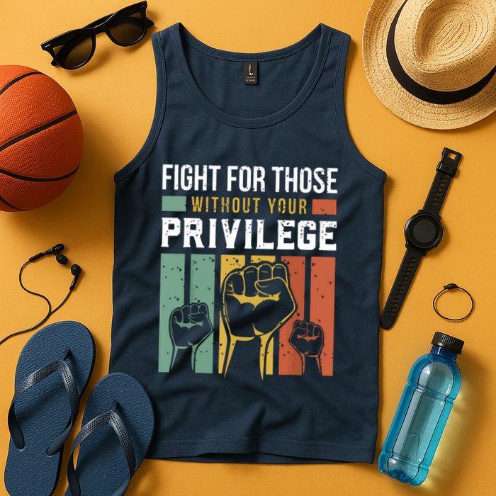 Human Rights Equality Fight For Those Without Your Privilege Tank Top