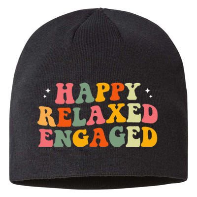 Happy Relaxed Engaged ABA Behavior Analyst Special Education Sustainable Beanie