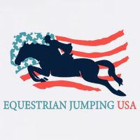 Horse Rider Equestrian Jumping Usa Team Coach American Flag Trucker Hat