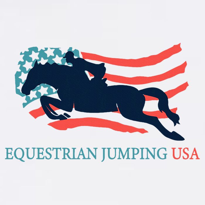 Horse Rider Equestrian Jumping Usa Team Coach American Flag Trucker Hat