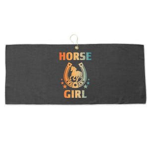 Horseback Riding Equestrian Large Microfiber Waffle Golf Towel