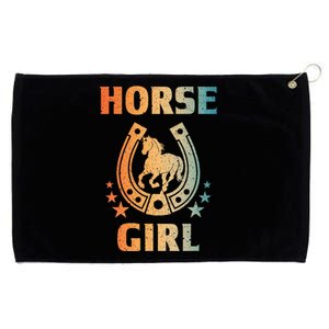 Horseback Riding Equestrian Grommeted Golf Towel