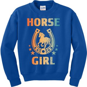 Horseback Riding Equestrian Kids Sweatshirt