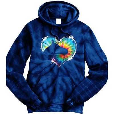 Horse Riding Equestrian Horseback Horses Tie Dye Tie Dye Hoodie