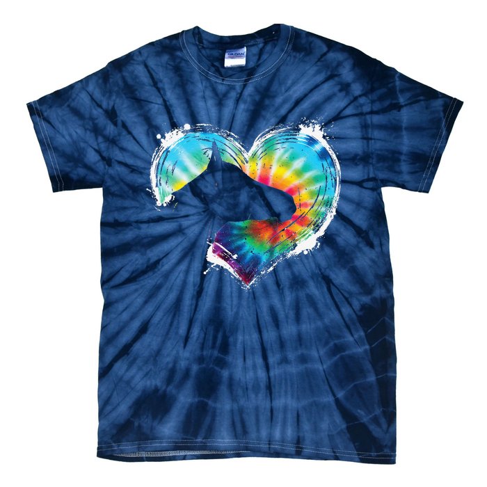 Horse Riding Equestrian Horseback Horses Tie Dye Tie-Dye T-Shirt