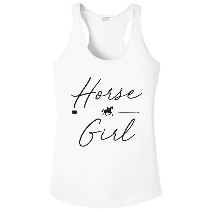 HorseBack Rider Equestrian Ladies PosiCharge Competitor Racerback Tank