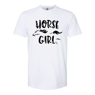 Horseback Riding Equestrian Lover Gifts Softstyle CVC T-Shirt