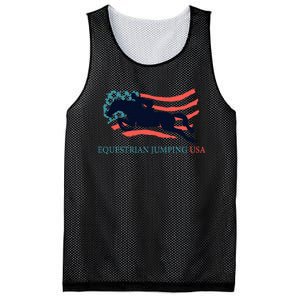 Horse Rider Equestrian Jumping Usa Team Coach American Flag Mesh Reversible Basketball Jersey Tank