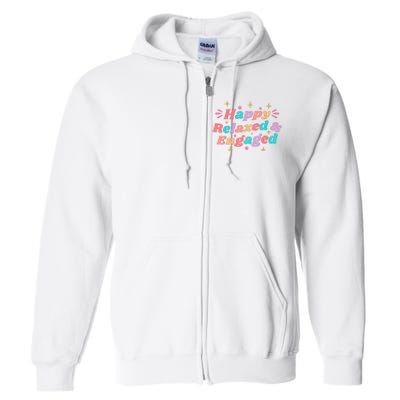 Happy Relaxed & Engaged Fiancée Fiance Couple Engaged Full Zip Hoodie