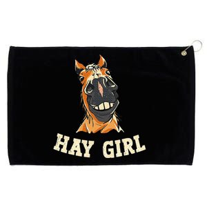 Horseback Riding Equestrian Grommeted Golf Towel