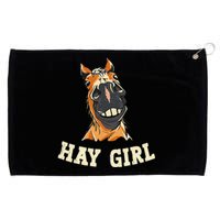 Horseback Riding Equestrian Grommeted Golf Towel