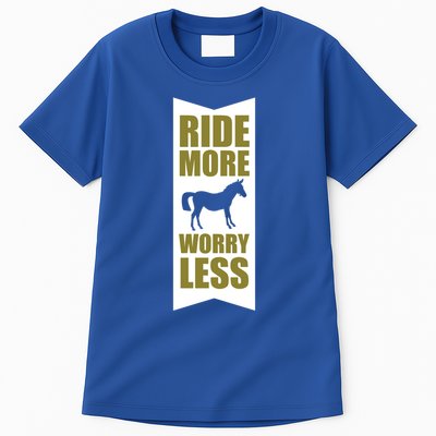 Horse Rider Equestrian Horseback Riding Gift Tall T-Shirt