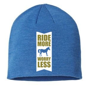 Horse Rider Equestrian Horseback Riding Gift Sustainable Beanie