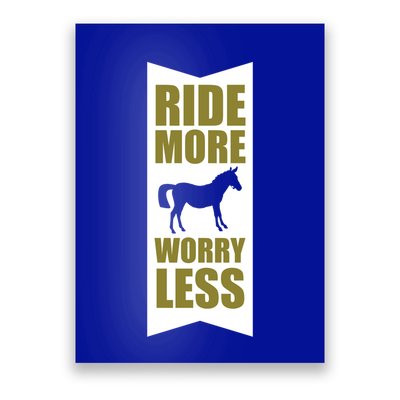 Horse Rider Equestrian Horseback Riding Gift Poster