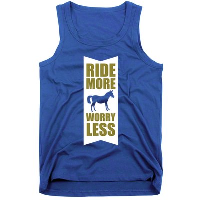 Horse Rider Equestrian Horseback Riding Gift Tank Top