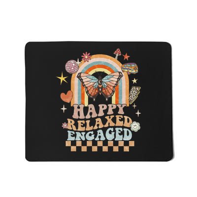 Happy Relaxed Engaged Aba Behavior Analyst Special Education Mousepad