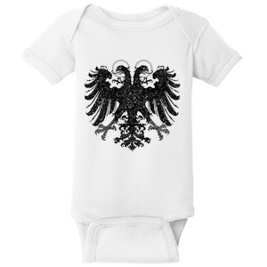 Holy Roman Empire Banner Flag Double Headed Eagle Baby Bodysuit