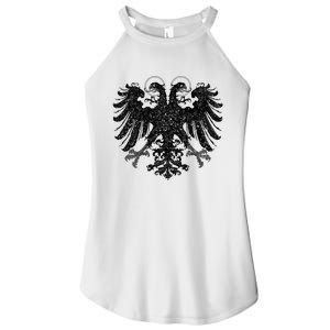 Holy Roman Empire Banner Flag Double Headed Eagle Women's Perfect Tri Rocker Tank