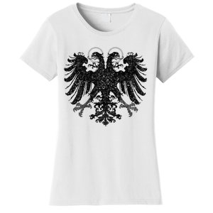 Holy Roman Empire Banner Flag Double Headed Eagle Women's T-Shirt