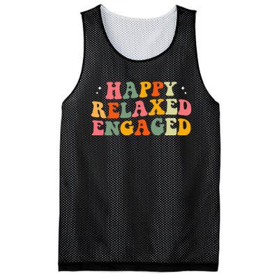 Happy Relaxed Engaged Mesh Reversible Basketball Jersey Tank