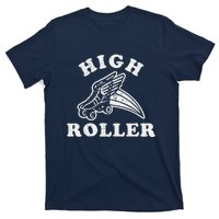 High Roller Funny Roller Skating Meme T-Shirt