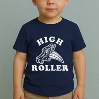 High Roller Funny Roller Skating Meme Toddler T-Shirt