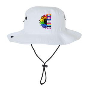 Human Rainbow Flower LGBT Pride Legacy Cool Fit Booney Bucket Hat