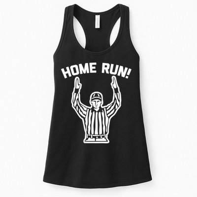 Home Run! (Football Referee) funny saying sarcastic Womens Tank Top