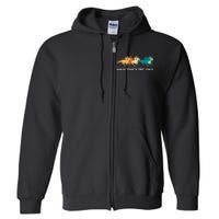 Horse Racing Funny And TheyRe Off Horse Racing Full Zip Hoodie